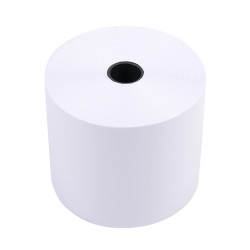 Bobine pour machine à calculer et caisses 57x70 mm - 1 pli offset extra-blanc 60g/m2.