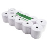 Bobine pour tickets de caisse 76x80 mm - 1 pli offset extra-blanc 60g/m2.