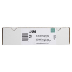 Bobine pour tickets de carte bancaire 57x40 mm - 2 plis chimique autonome 60g/m2.