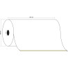 Bobine Télex 210x120 mm- 2 plis chimique autocopiant 57g/m2.