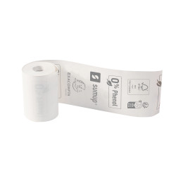 Bobine pour tickets de carte bancaire 57x30mm - 9m - SumUp - 1 pli thermique 55g/m2 sans phénol et sans plastique
