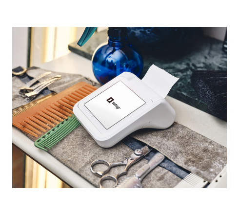Bobine pour tickets de carte bancaire 57x30mm - 9m - SumUp - 1 pli thermique 55g/m2 sans phénol et sans plastique