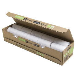 Bobine pour tickets de carte bancaire 57x30mm - 9m - SumUp - 1 pli thermique 55g/m2 sans phénol et sans plastique