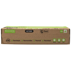 Bobine pour tickets de caisse 80x72mm - 76m - 1 pli thermique 48g/m2 sans phénol et sans plastique