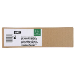 Bobine pour tickets de carte bancaire 57x40mm - 18m - 1 pli thermique 55g/m2