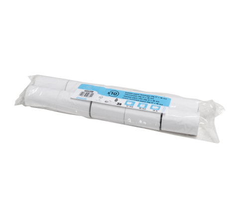 Bobine pour tickets de carte bancaire 57x40mm - 18m - 1 pli thermique 55g/m2