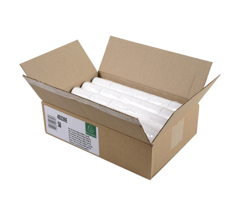 Bobine pour tickets de carte bancaire 57x40mm - 18m - 1 pli thermique 55g/m2