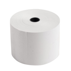 Bobine pour caisse et balance 57x80mm - 76m - 1 pli thermique 55g/m2.