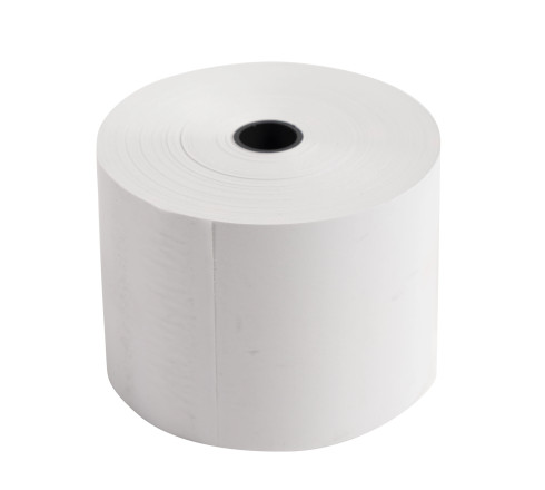 Bobine pour caisse et balance 57x80mm - 76m - 1 pli thermique 55g/m2.