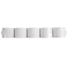 Bobine pour caisse et balance 57x80mm - 76m - 1 pli thermique 55g/m2.