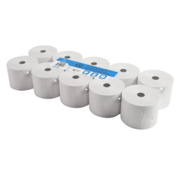 Bobine pour caisse et balance 57x80mm - 76m - 1 pli thermique 55g/m2.