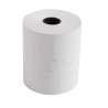 Bobine pour tickets de carte bancaire 57x50mm - 28m - 1 pli thermique 55g/m2.