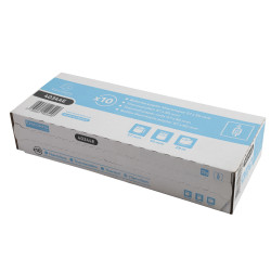 Bobine pour tickets de carte bancaire 57x50mm - 28m - 1 pli thermique 55g/m2.