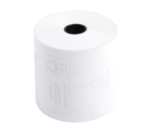 Bobine pour tickets de caisse et carte bancaire 57x60mm - 44m - 1 pli thermique 55g/m2