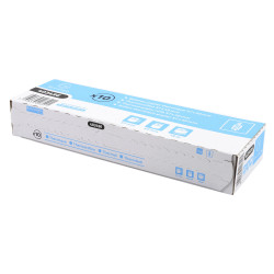 Bobine pour tickets de carte bancaire 57x40mm - 18m - 1 pli thermique 55g/m2.