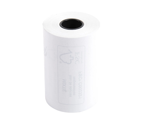 Bobine pour tickets de carte bancaire 57x40mm - 18m - 1 pli thermique 55g/m2.