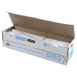 Bobine pour tickets de carte bancaire 57x40mm - 18m - 1 pli thermique 55g/m2.