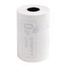 Bobine pour tickets de carte bancaire 57x40mm - 18m - 1 pli thermique 55g/m2 sans Phenol.