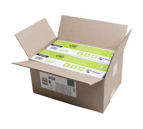Bobine pour tickets de carte bancaire 57x40mm - 18m - 1 pli thermique 55g/m2 sans Phenol.