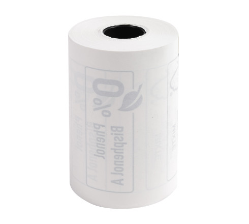 Bobine pour tickets de carte bancaire 57x46mm - 24m - 1 pli thermique 55g/m2 sans Phenol.