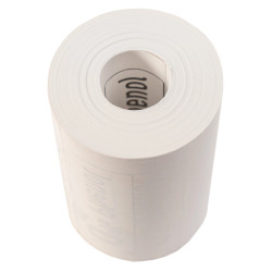 Bobine pour tickets de carte bancaire 57x40mm - 18m - 1 pli thermique 55g/m2 sans phénol et sans plastique