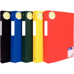 Classeur 4 anneaux ECOGREEN en polypropylène recyclé, dos 4 cm, format