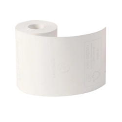 Bobine pour tickets de carte bancaire 57x40mm - 18m - 1 pli thermique 55g/m2 sans phénol et sans plastique