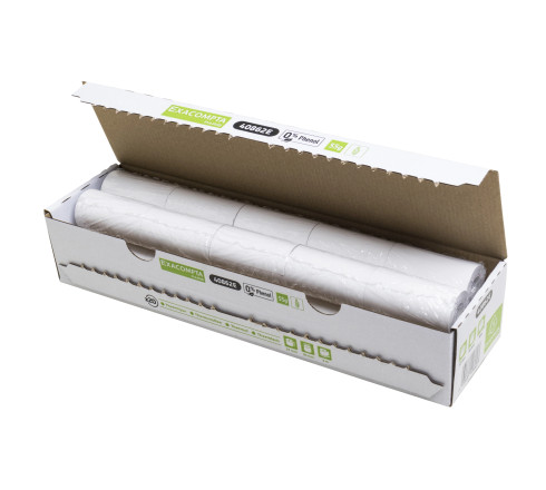 Bobine pour tickets de carte bancaire 57x30mm - 9m - 1 pli thermique 55g/m2 sans Phenol