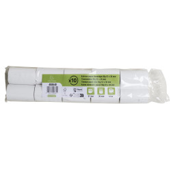 Bobine pour tickets de carte bancaire 57x35mm - 14m - 1 pli thermique 55g/m2 sans Phenol