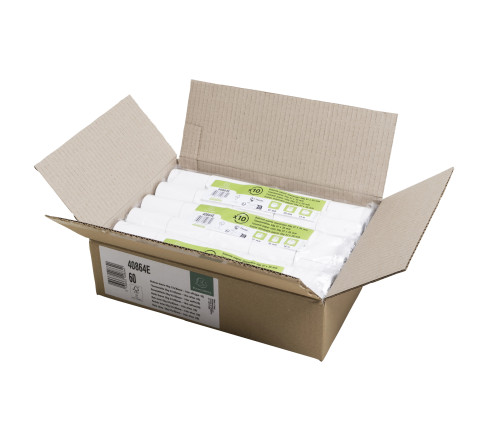 Bobine pour tickets de carte bancaire 57x35mm - 14m - 1 pli thermique 55g/m2 sans Phenol