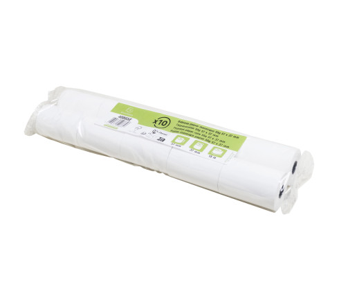 Bobine pour tickets de carte bancaire 57x37mm - 18m - 1 pli thermique 55g/m2 sans Phenol