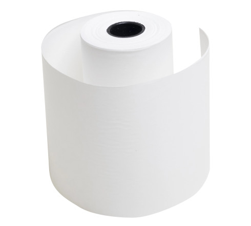 Bobine pour tickets de carte bancaire 57x37mm - 18m - 1 pli thermique 55g/m2 sans Phenol