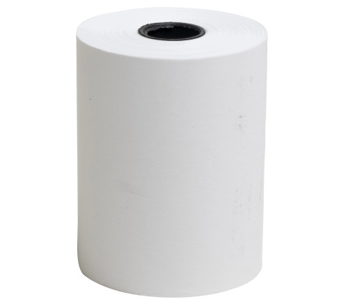 Bobine pour tickets de carte bancaire 57x46mm - 24m - 1 pli thermique 55g/m2 sans Phenol
