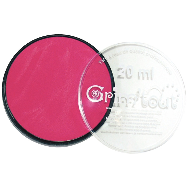 Galet de 20 ml de maquillage aquarellable GRIM'TOUT coloris rose