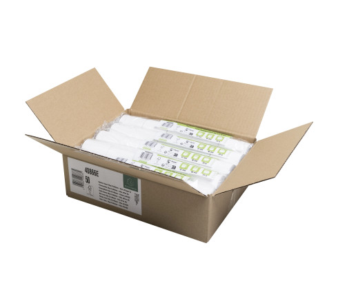 Bobine pour tickets de carte bancaire 57x46mm - 24m - 1 pli thermique 55g/m2 sans Phenol