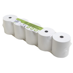 Bobine pour tickets de caisse 80x73mm - 70m - 1 pli thermique 55g/m2 sans Phenol