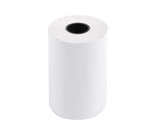 Bobine pour tickets de carte bancaire 57x46mm - 24m - 1 pli thermique 55g/m2.