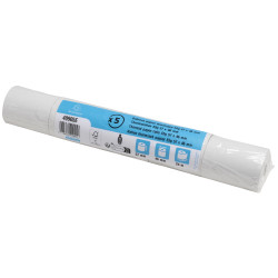 Bobine pour tickets de carte bancaire 57x46mm - 24m - 1 pli thermique 55g/m2.