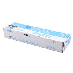 Bobine pour tickets de carte bancaire 57x46mm - 24m - 1 pli thermique 55g/m2.