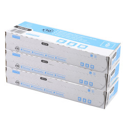 Bobine pour tickets de carte bancaire 57x46mm - 24m - 1 pli thermique 55g/m2.