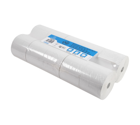 Bobine pour tickets de caisse 60x80mm - 76m - 1 pli thermique 55g/m2.