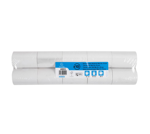 Bobine pour balance 76x70mm - 60m - 1 pli thermique 55g/m2.