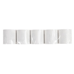 Bobine pour tickets de caisse et carte bancaire 57x60mm - 44m - 1 pli thermique 55g/m2 sans Phenol.