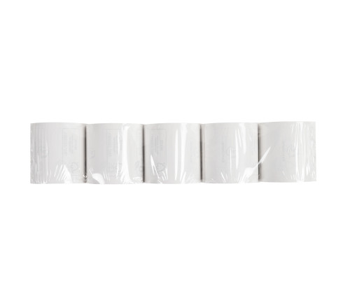 Bobine pour tickets de caisse et carte bancaire 57x60mm - 44m - 1 pli thermique 55g/m2 sans Phenol.
