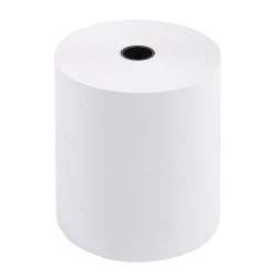 Bobine pour tickets de caisse 80x70mm - 72m - 1 pli thermique 48g/m2.