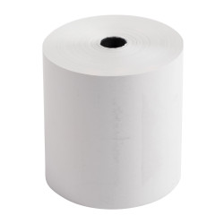 Bobine pour tickets de caisse 80x70mm - 72m - 1 pli thermique 48g/m2.