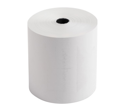 Bobine pour tickets de caisse 80x70mm - 72m - 1 pli thermique 48g/m2.
