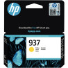 HP 937 cartouche d'encre jaune authentique (4S6W4NE)