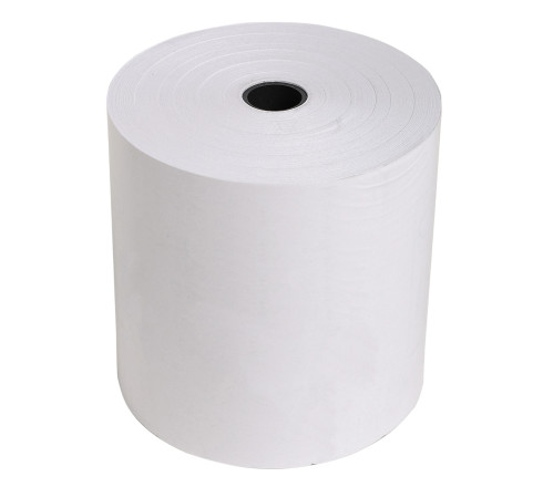 Bobine pour tickets de caisse 80x72mm - 76m - 1 pli thermique 48g/m2.
