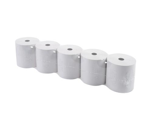 Bobine pour tickets de caisse 80x72mm - 76m - 1 pli thermique 48g/m2.